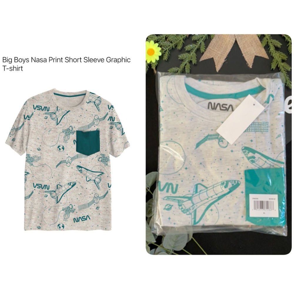 New Big Boy’s NASA Tee Shirt TB